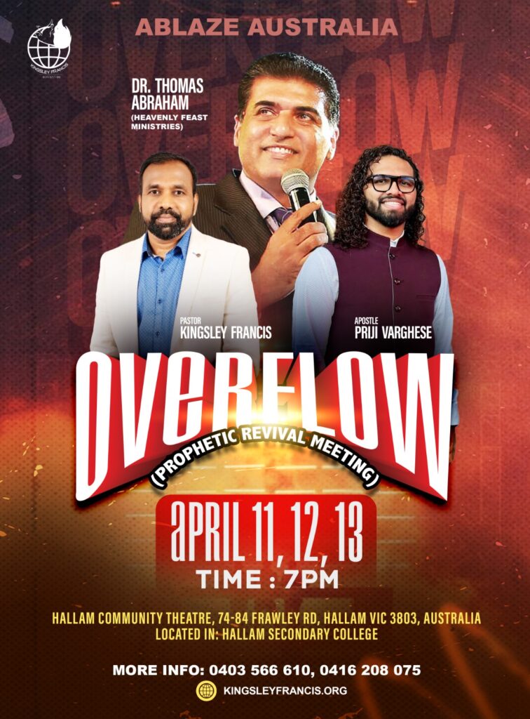 Ablaze Australia Overflow- Prophetic Revival Meeting