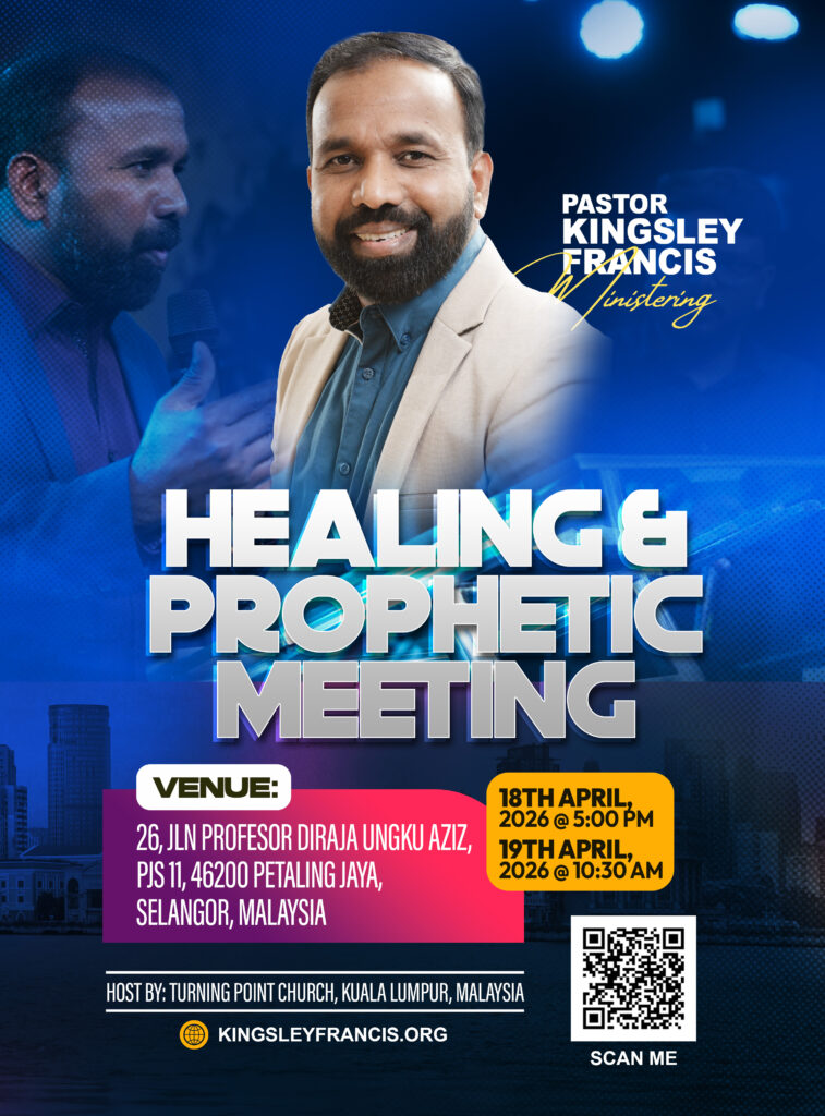 Healing & Prophetic Meeting- Malaysia, 2026